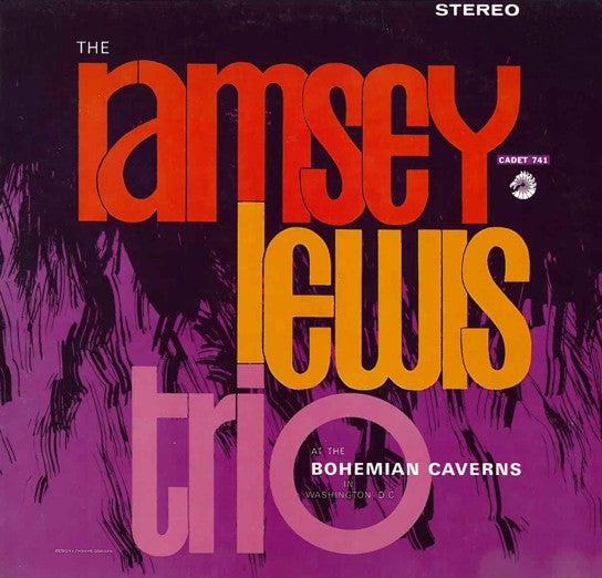 The Ramsey Lewis Trio : At The Bohemian Caverns (LP, Album, RE)
