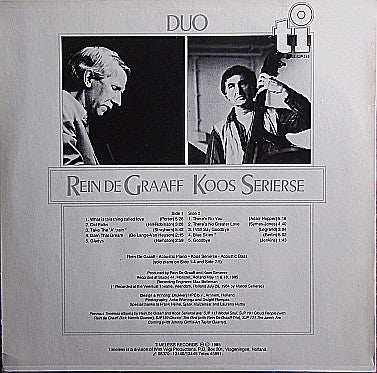 Rein de Graaff, Koos Serierse : Duo (LP, Album)