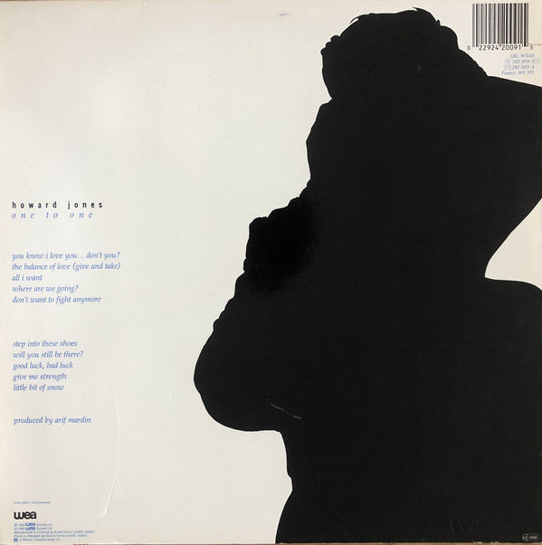 Howard Jones : One To One (LP, Album)