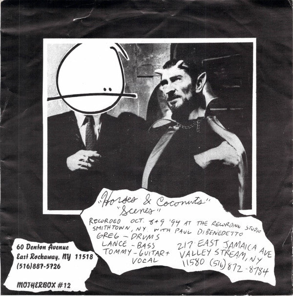 Sleepasaurus / Hellbender : Sleepasaurus / Hellbender (7", Blu)