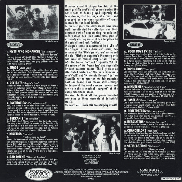 Various : When The Time Run Out (Minnesota Vs Michigan) (LP, Comp, Ltd, Num)