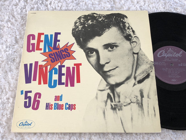 Gene Vincent & His Blue Caps : Gene Sings Vincent '56 (LP, Comp, RE)