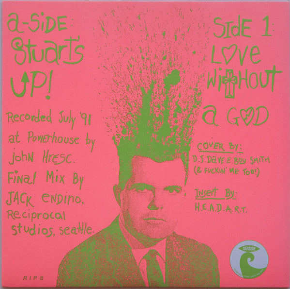 Headache (12) : Stuart's Up! (7", Single, Pin)
