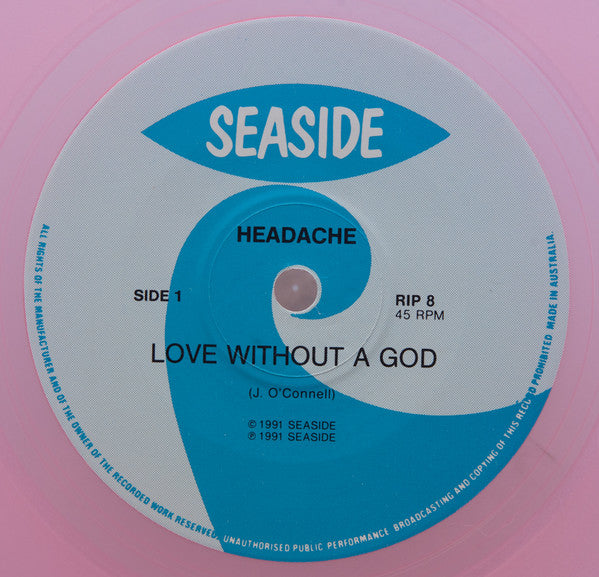 Headache (12) : Stuart's Up! (7", Single, Pin)