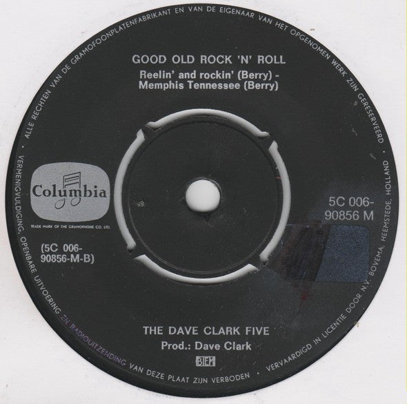 The Dave Clark Five : Play Good Old Rock 'N' Roll (7", Single)