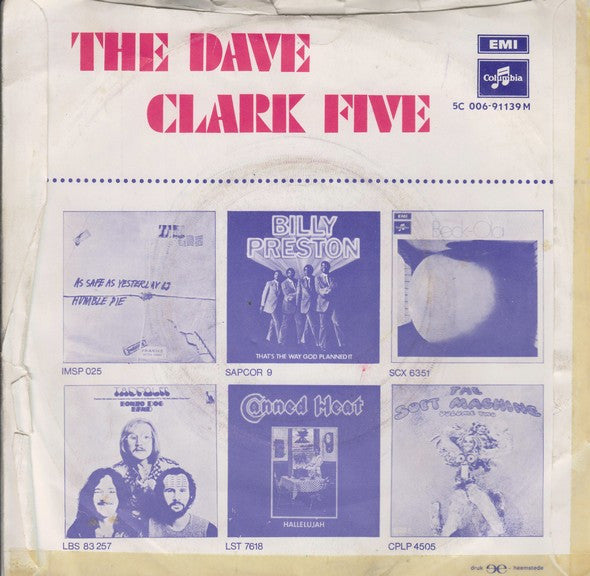 The Dave Clark Five : Everybody Get Together / Darling I Love You (7", Single)