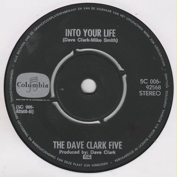 The Dave Clark Five : Won't You Be My Lady (7", Single)