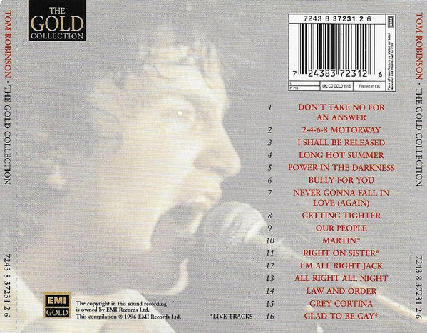 Tom Robinson : The Gold Collection (CD, Comp)