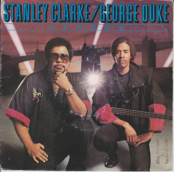 Stanley Clarke/George Duke : Heroes (7", Single)