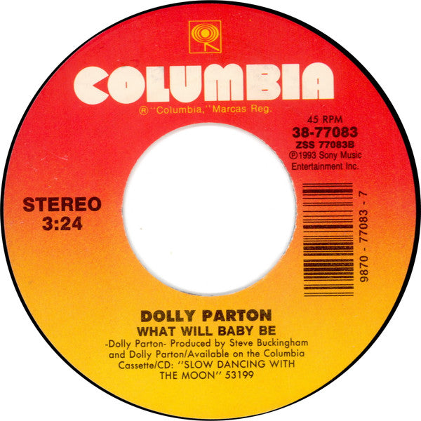 Dolly Parton : Full Circle (7", Single)