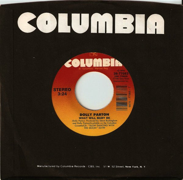 Dolly Parton : Full Circle (7", Single)