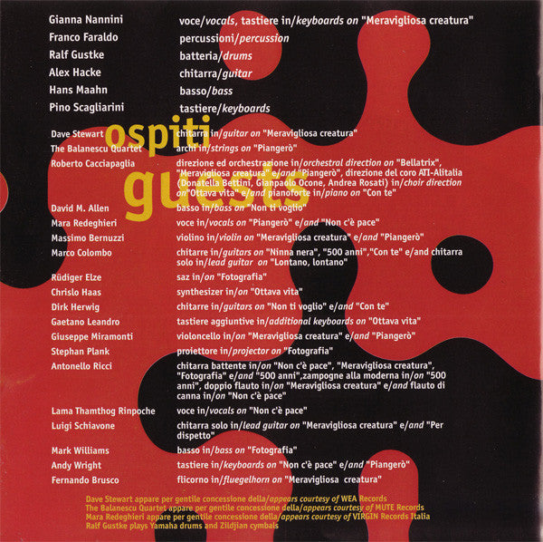 Gianna Nannini : Dispetto (CD, Album)