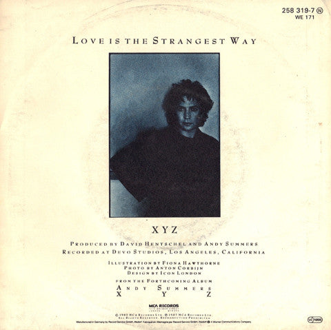 Andy Summers : Love Is The Strangest Way (7")