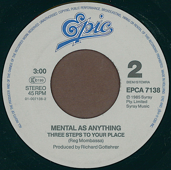 Mental As Anything : You're So Strong (7")
