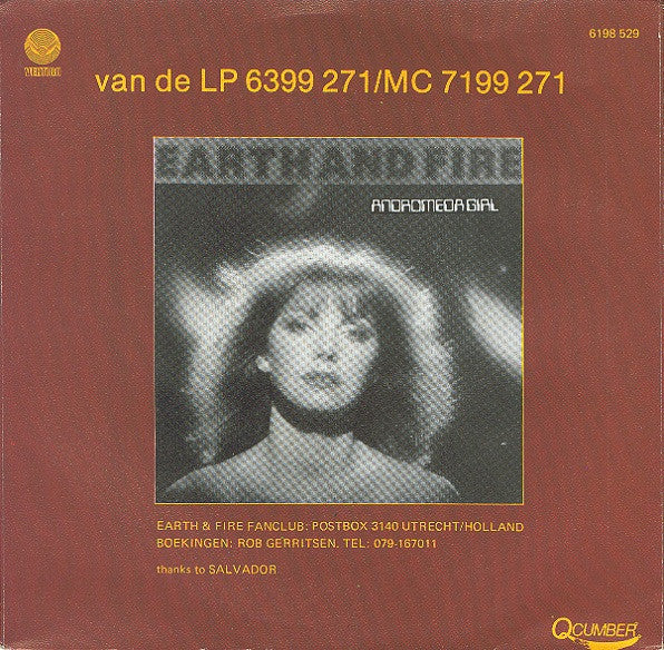 Earth & Fire* : Love Is An Ocean (7", Single)