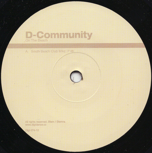 D-Community : On The Beach (12")