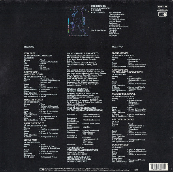 Rickey & The Frog* : Capricorn (LP, Album)