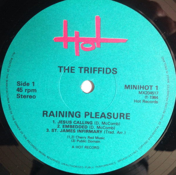 The Triffids : Raining Pleasure (12", MiniAlbum)