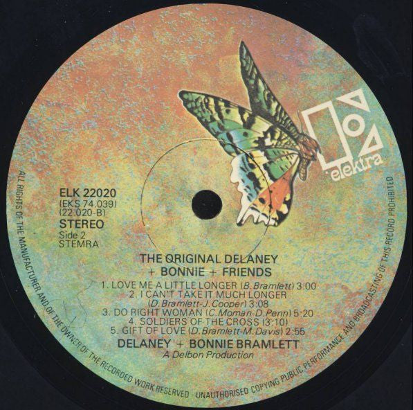 Delaney & Bonnie : Accept No Substitute (LP, Album, RE)