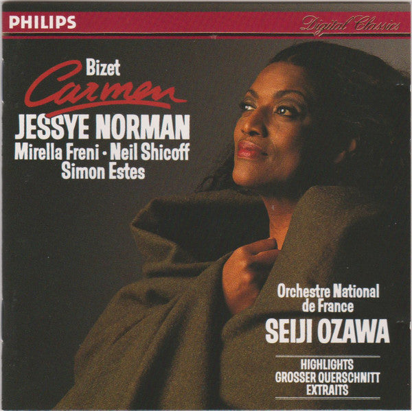 Georges Bizet - Jessye Norman, Orchestre National De France - Seiji Ozawa : Carmen - Highlights (CD, Album)