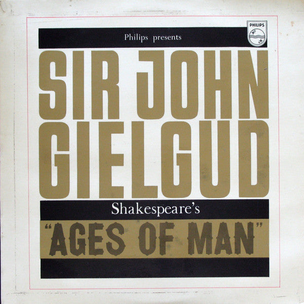 John Gielgud : Shakespeare's "Ages Of Man" (LP, Album, Mono)