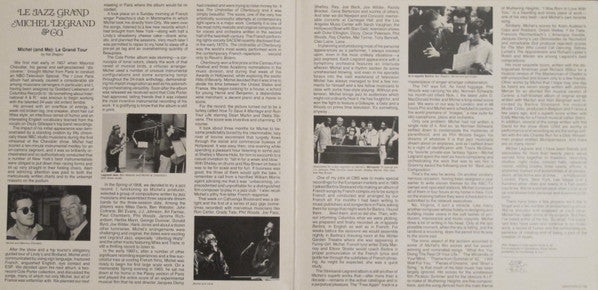 Michel Legrand & Co. : Le Jazz Grand (LP, Album, Gat)