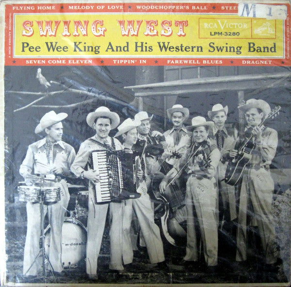 Pee Wee King & His Band : Swing West (10")