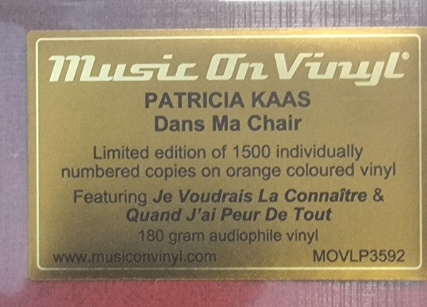 Patricia Kaas : Dans Ma Chair (LP, Album, Ltd, Num, RE, Ora)
