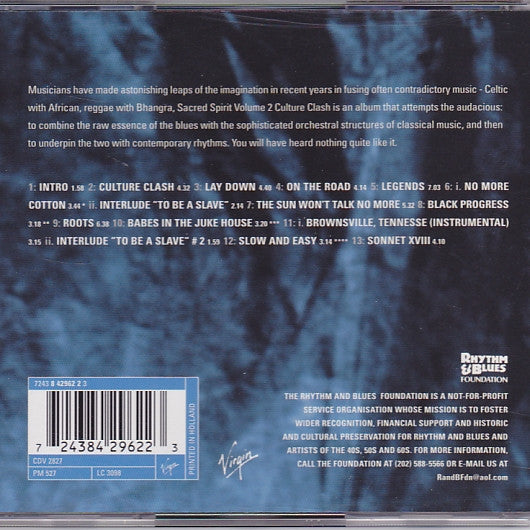 Sacred Spirit : Volume 2 Culture Clash (CD, Album)
