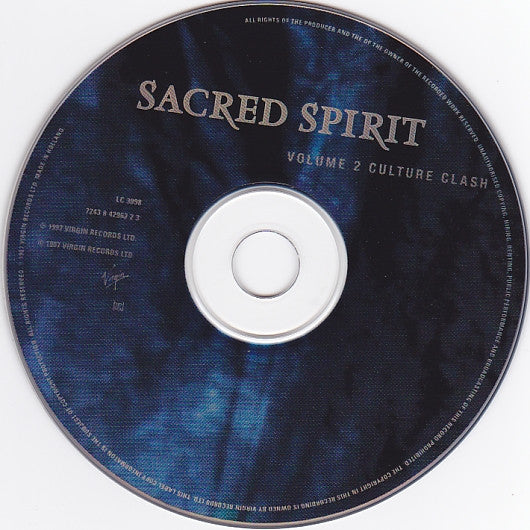 Sacred Spirit : Volume 2 Culture Clash (CD, Album)