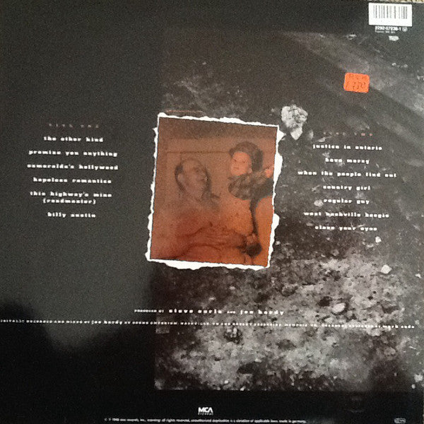 Steve Earle & The Dukes : The Hard Way (LP, Album)