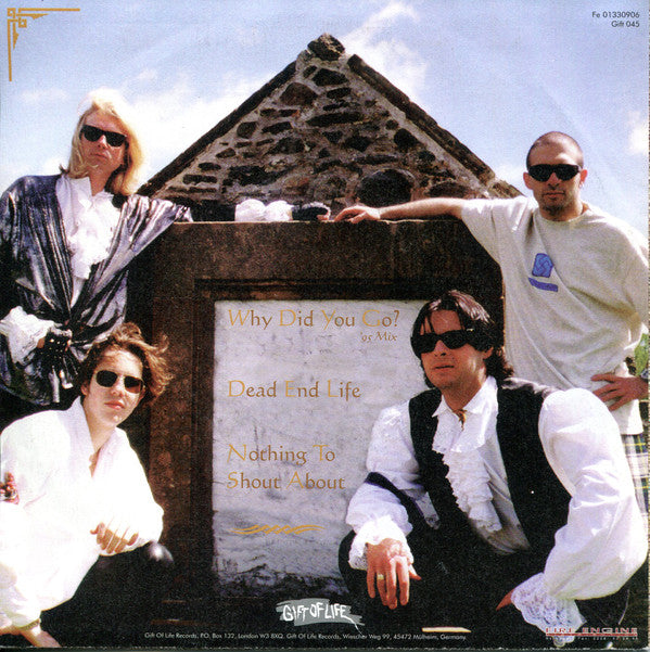 Yellow Car : Why Did You Go? (7", Sin)