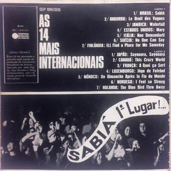 Various : III Festival Internacional Da Canção Popular Rio (Fase Internacional) (LP, Comp)