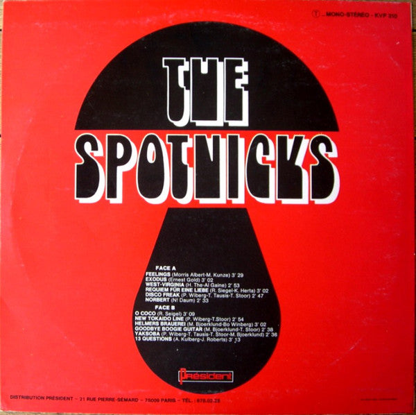 The Spotnicks : Feelings (LP, Album)