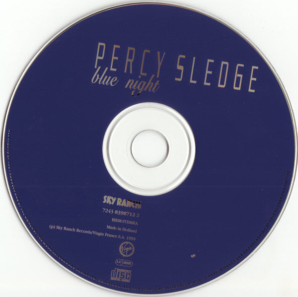 Percy Sledge : Blue Night (CD, Album)