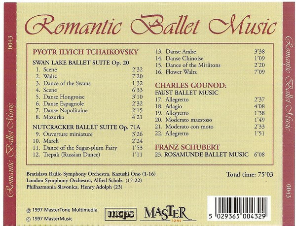 Various : Romantic Ballet Music (CD, Comp)