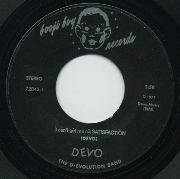 Devo : (I Can't Get Me No) Satisfaction (7", Single, M/Print, 1st)