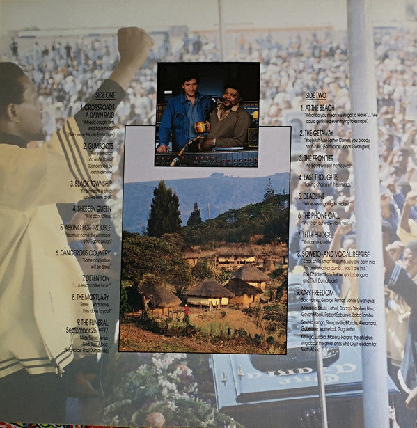 George Fenton And Jonas Gwangwa : Cry Freedom (Original Motion Picture Soundtrack) (LP, Album, Gat)