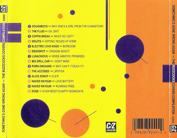 Various : Something's Gone Wrong Again: The Buzzcocks Covers Compilation (CD, Comp)