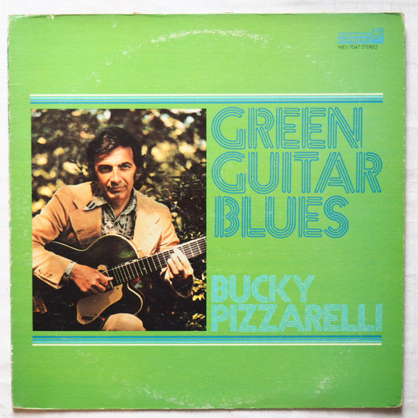 Bucky Pizzarelli : Green Guitar Blues (LP, Album)