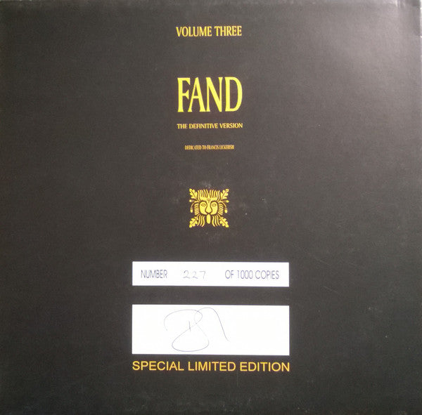 The Enid : An Alternative History Volume Three (LP, Ltd, Num, RE)