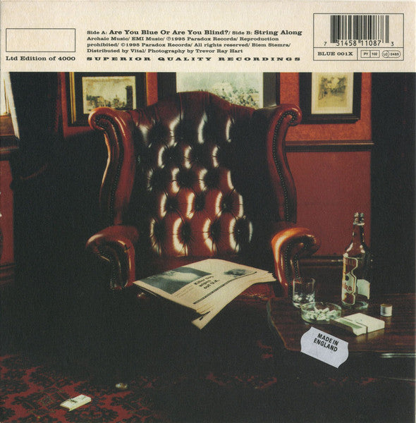 The Bluetones : Are You Blue Or Are You Blind (7", Ltd)