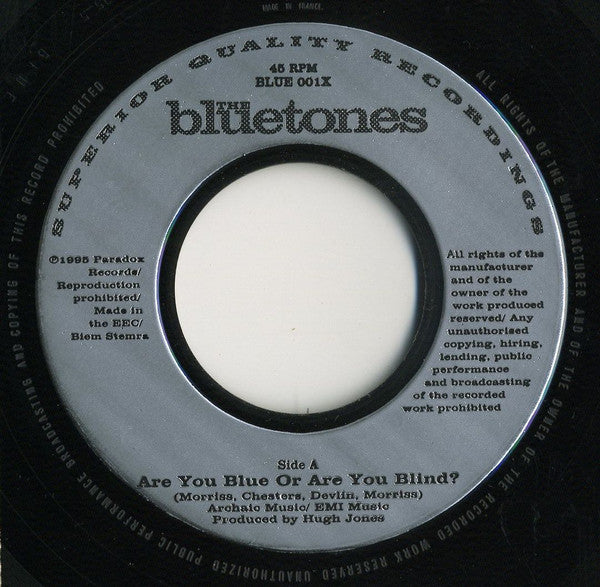 The Bluetones : Are You Blue Or Are You Blind (7", Ltd)