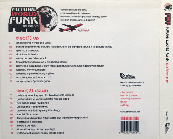 Various : Future World Funk: On The Run (2xCD, Comp, Dig)