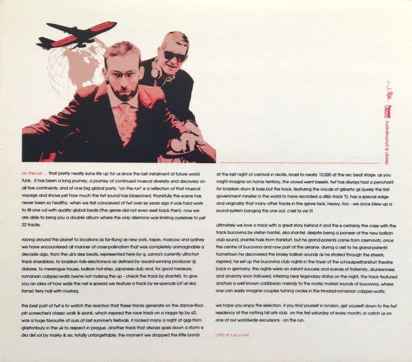 Various : Future World Funk: On The Run (2xCD, Comp, Dig)