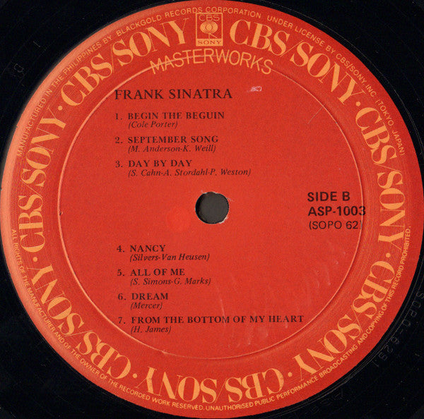 Frank Sinatra : New Gold Disc (LP, Comp)