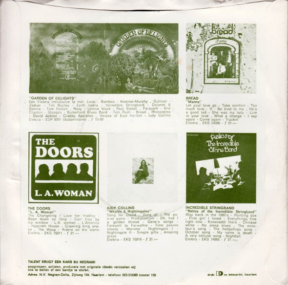 Judy Collins : Open The Door (Song For Judith) (7", Single)