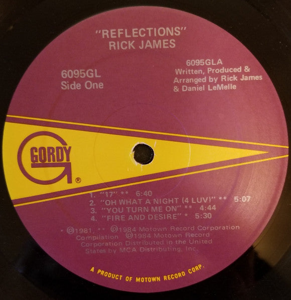 Rick James : Reflections (LP, Comp)