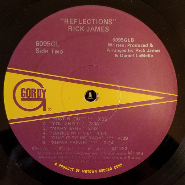 Rick James : Reflections (LP, Comp)