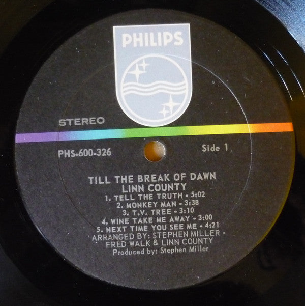 Linn County : Till The Break Of Dawn (LP, Album)